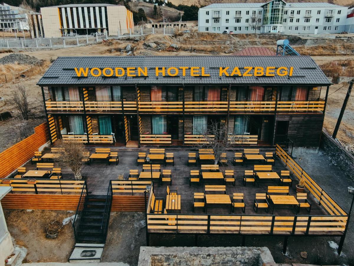 Wooden Hotel Kazbegi Dış mekan fotoğraf