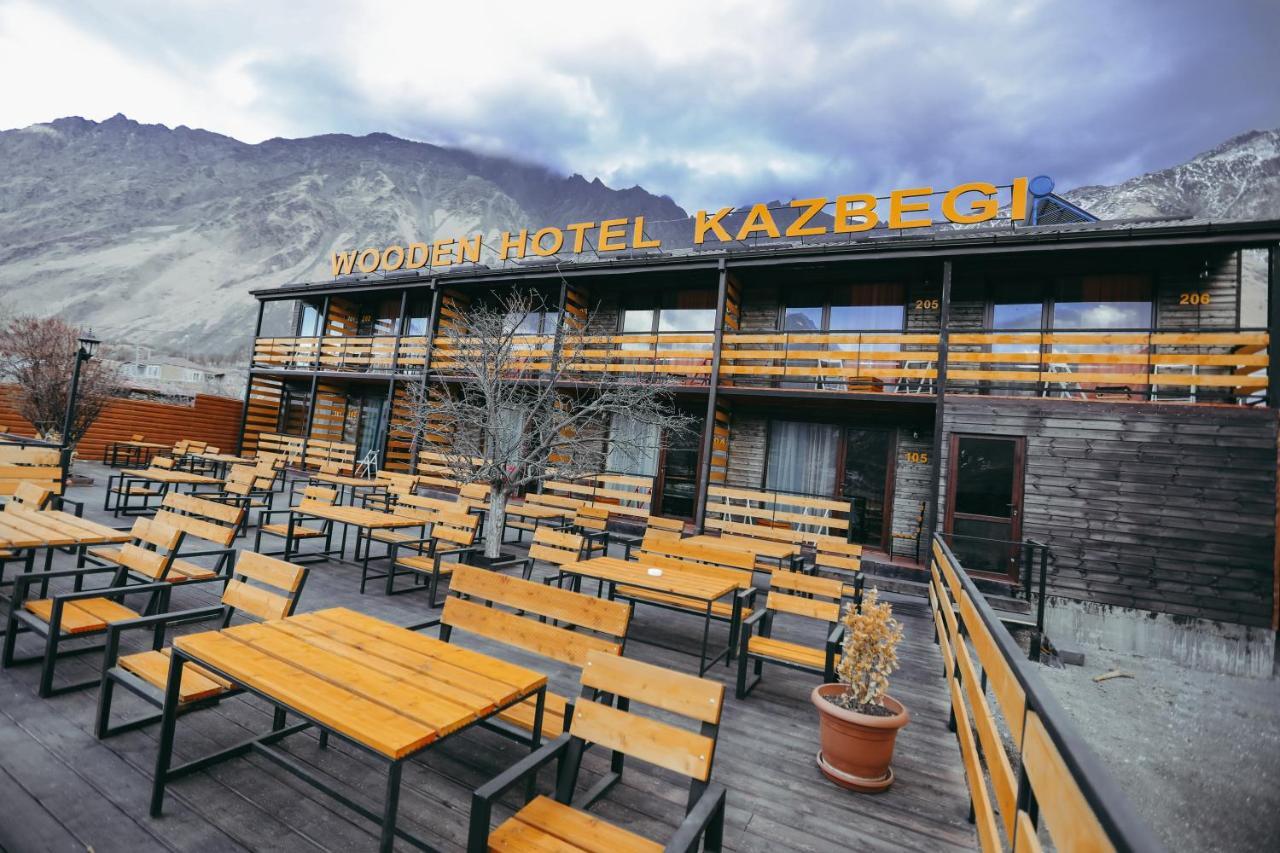 Wooden Hotel Kazbegi Dış mekan fotoğraf