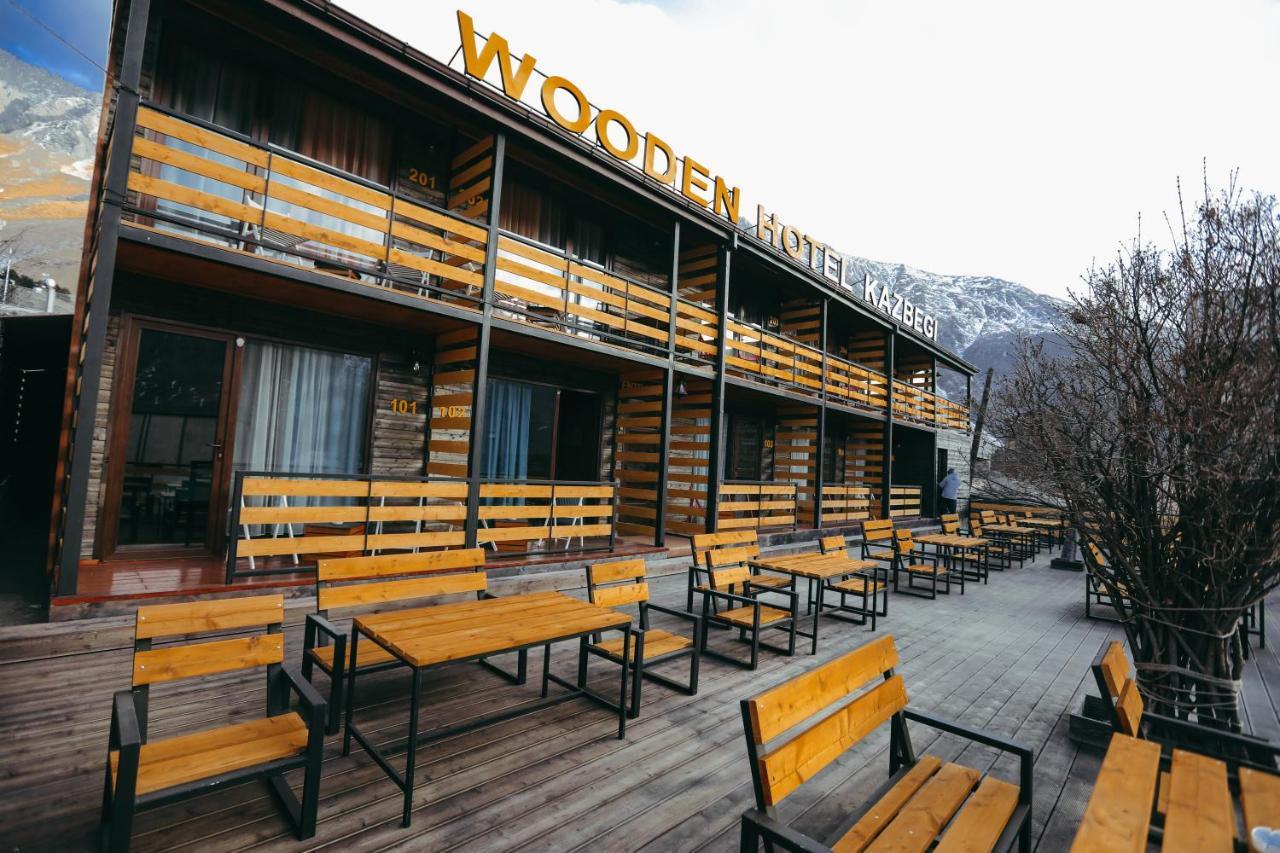 Wooden Hotel Kazbegi Dış mekan fotoğraf