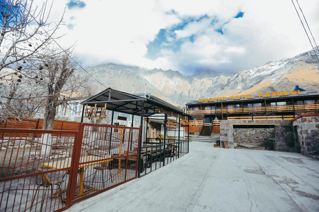 Wooden Hotel Kazbegi Dış mekan fotoğraf