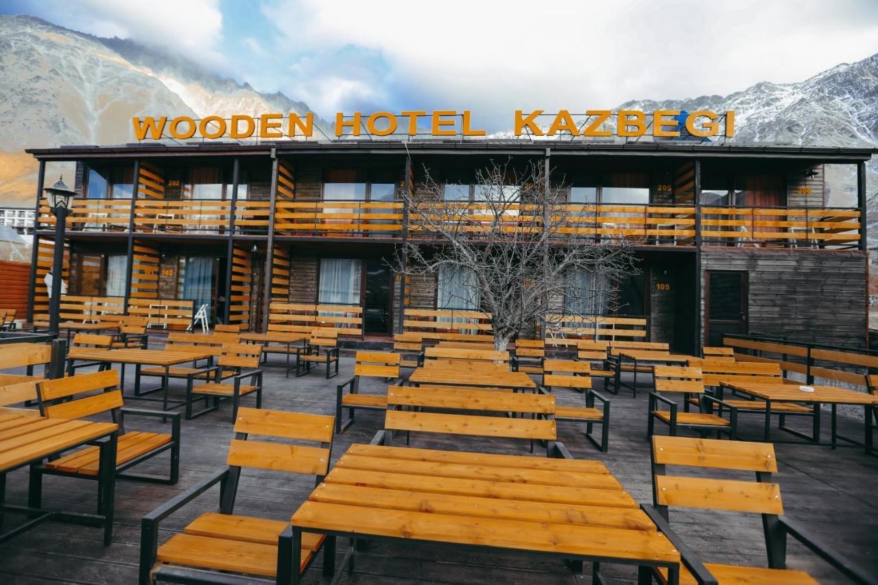 Wooden Hotel Kazbegi Dış mekan fotoğraf