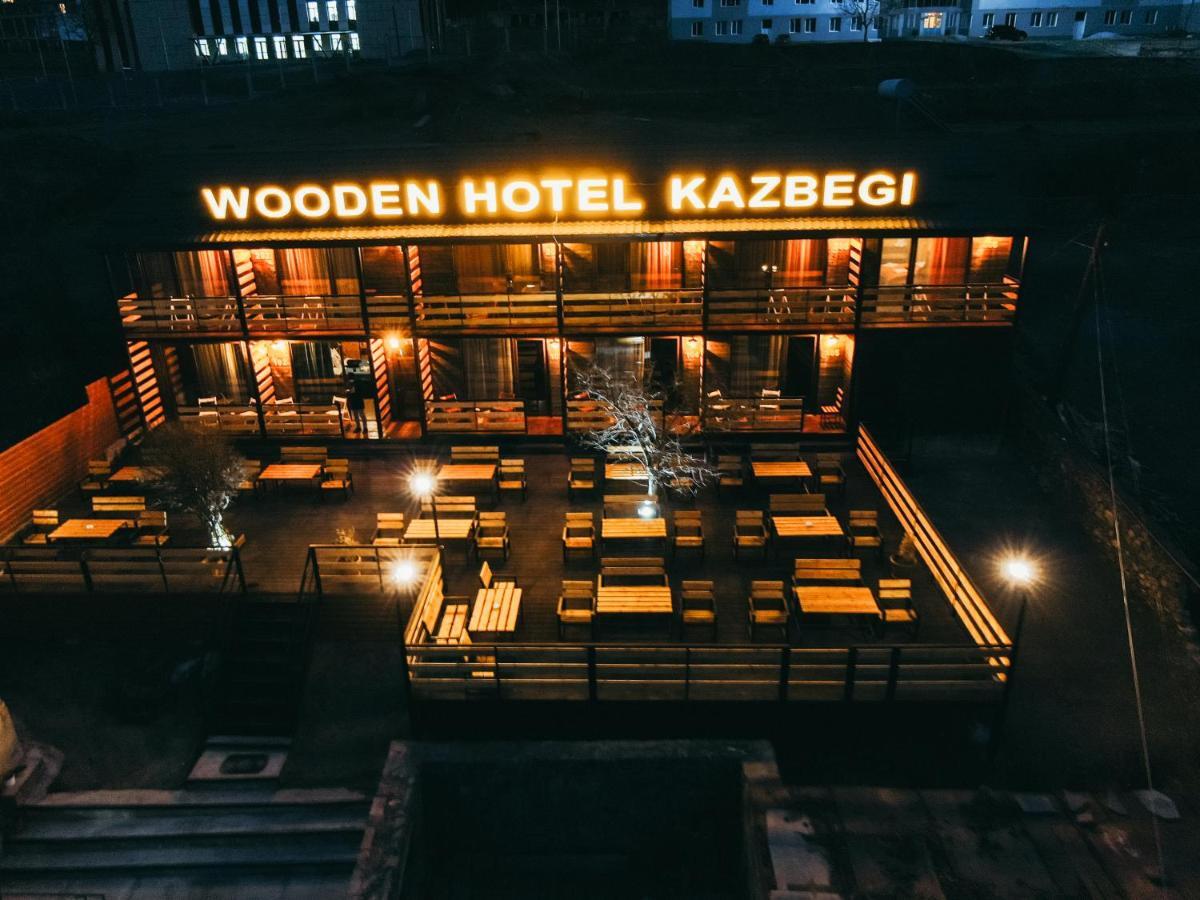 Wooden Hotel Kazbegi Dış mekan fotoğraf