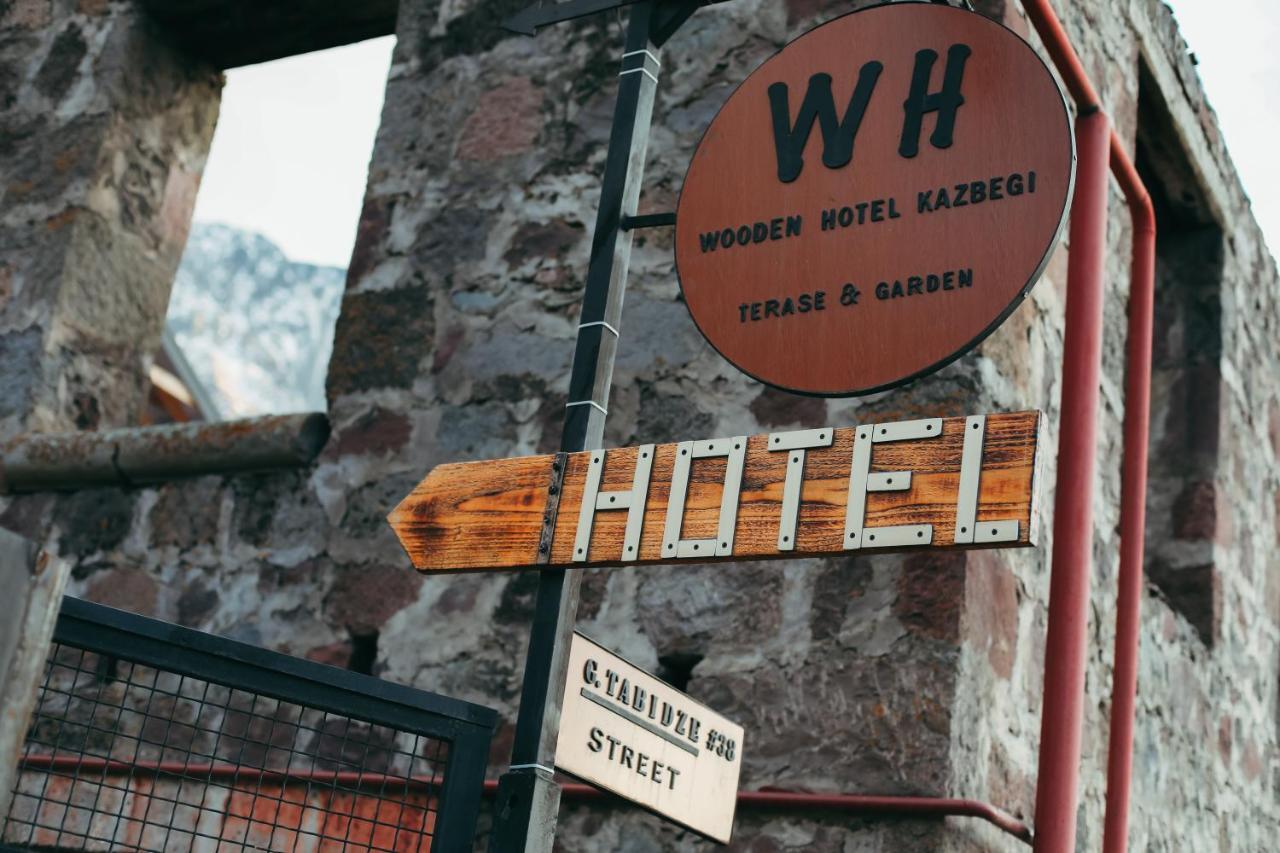 Wooden Hotel Kazbegi Dış mekan fotoğraf